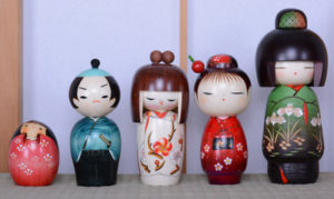 <em>New Kokeshi dolls are for sale everywhere in Japan. And I do mean, frickin EVERYWHERE.</em>